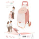 TULIPE CARRITO COMPRA ROSA