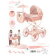 TULIPE COCHE DE MUÑECA PLEGABLE CON SOMBRILLA Y BOLSO