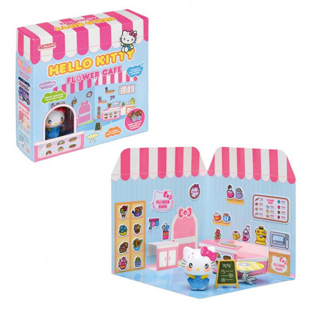 STICKER HOUSE HELLO KITTY FLOWER CAFE