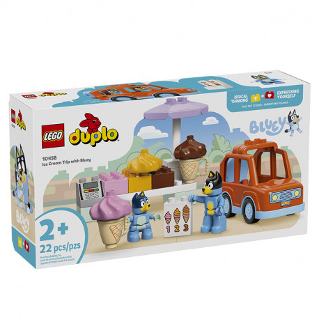 DUPLO EXCURSION A LA HELADERIA CON BLUEY