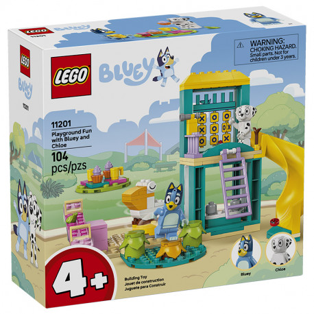 DUPLO BLUEY DIVERSION EN EL PARQUE DE JUEGOS CON BLUEY Y CHLOE