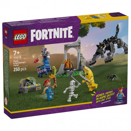 FORTNITE CAMPAMENTO DE BANANO Y BUJIA