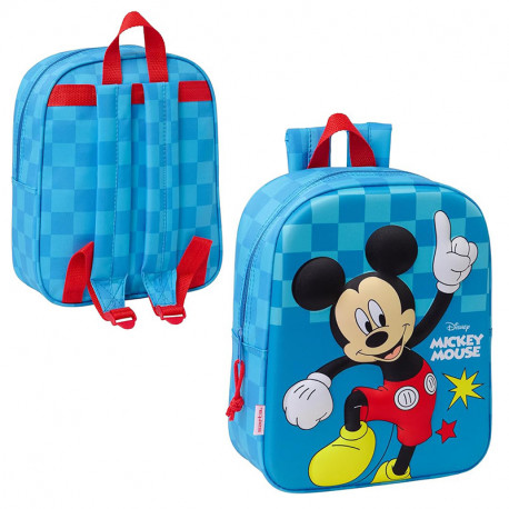 MOCHILA GUARDERIA 3D MICKEY MOUSE 3D