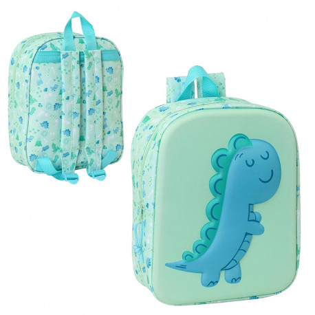 MOCHILA GUARDERIA 3D SAFTA DINO 3D