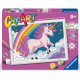 CREART SERIE D UNICORNIO ROSA NEON