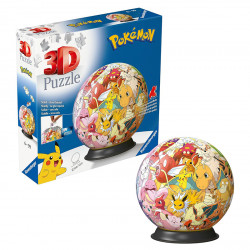 PUZZLE 3D BALL 72P POKEMON