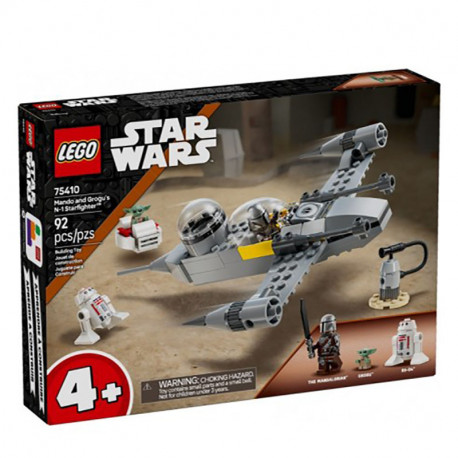 STAR WARS CAZA ESTELAR N-1 DE MANDO Y GROGU
