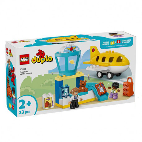 DUPLO PRIMERA VEZ EN EL AEROPUERTO