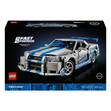 TECHNIC COCHE NISSAN SKYLINE GT-R (R34) DE 2 FAST 2 FURIOUS