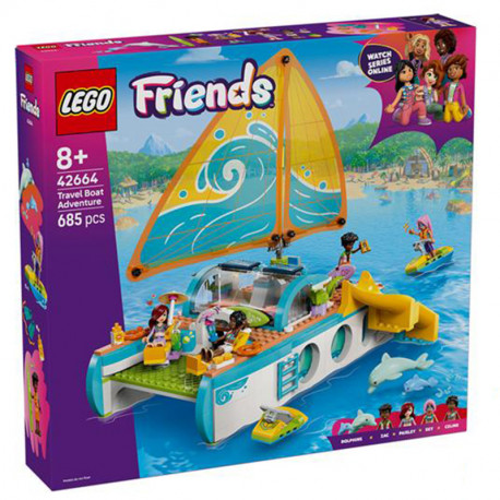 FRIENDS AVENTURA EN EL BARCO DE VIAJE