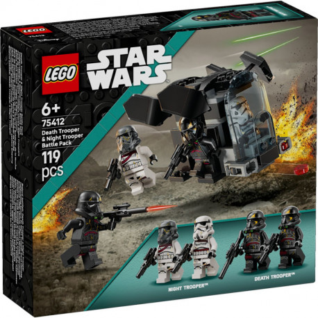 STAR WARS PACK DE COMBATE SOLDADO DE LA MUERTE Y SOLDADO DE LA NOCHE