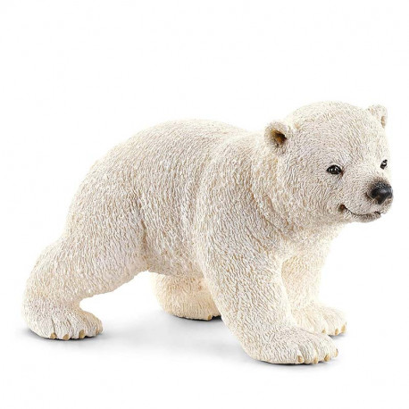 FIGURA CRIA DE OSO POLAR CORRIENDO