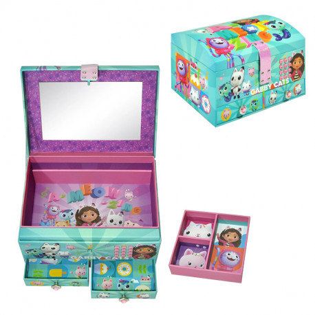 JOYERO SECRETO ELECTRONICO CON SONIDO GABBYS DOLLHOUSE  
