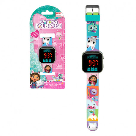 RELOJ LED GABBYS DOLLHOUSE 