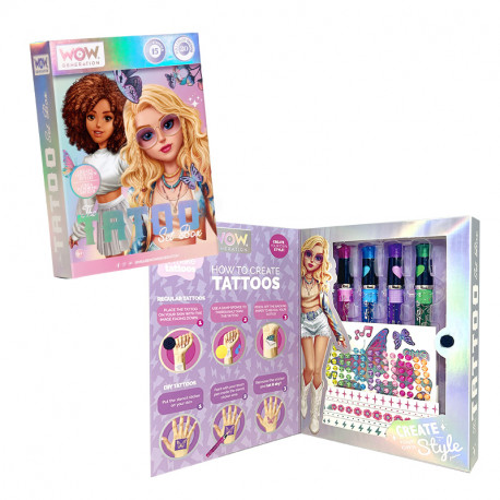 TATTOO SET CAJA CDU WOW GENERATION