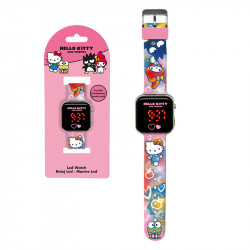 RELOJ LED HELLO KITTY 
