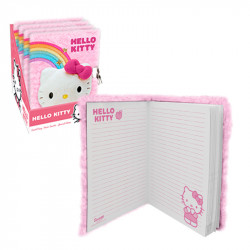 LIBRETA PLUSH HELLO KITTY 
