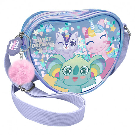 BOLSO PVC PLATEADO SWEET DREAMS & FRIENDS  