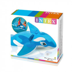 HINCHABLE BALLENA TRANSPARENTE 152X114CM