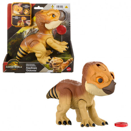 DINOSAURIO JURASSIC WORLD INTERACTIVO AQUILOPS