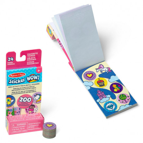 STICKER WOW REFILL- COSAS FAVORITAS
