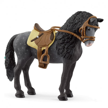 FIGURA YEGUA PURA RAZA ESPAÑOLA CON ACCESORIOS