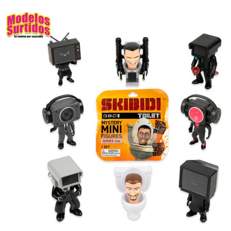 SKIBIDI TOILET - MINI MYSTERY FIGURAS