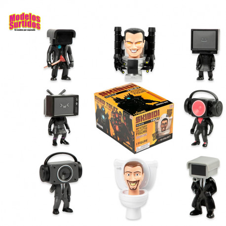 SKIBIDI TOILET - MYSTERY FIGURAS