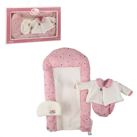CONJUNTO DE ROPA REBORN PREMIUM 45 CM (SURTIDO 4 MODELOS) 