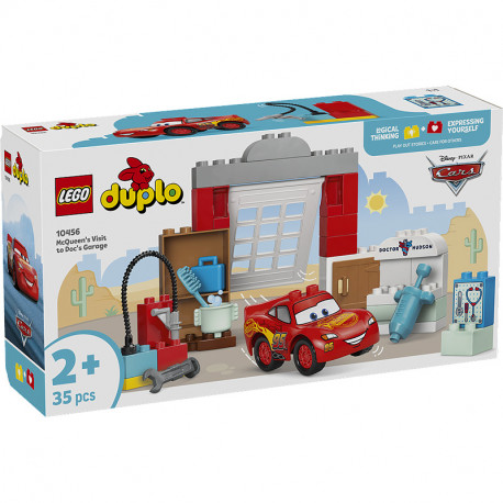 DUPLO VISITA DE MCQUEEN AL TALLER DE DOC