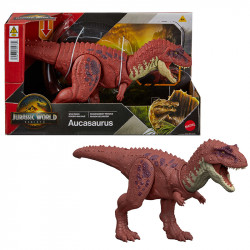 DINOSAURIO JURASSIC WORLD WILD ROAR AUCASAURUS