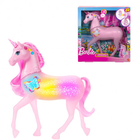 BARBIE UNICORNIO CON LUCES Y SONIDOS
