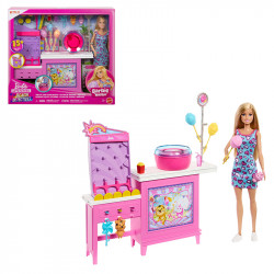 BARBIE PUESTO DE ALGODON DE AZUCAR