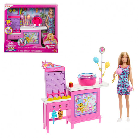 BARBIE PUESTO DE ALGODON DE AZUCAR