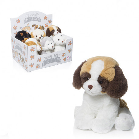 PELUCHE PERRITO SAN BERNARDO 20 CM