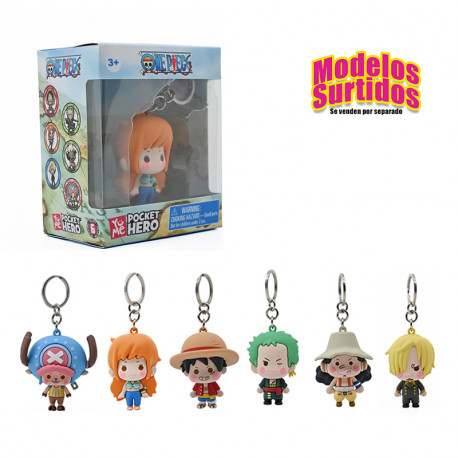 LLAVERO PERSONAJES ONE PIECE STD