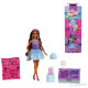 BARBIE PARTY UNBOXED GRWM MUÑECA SORPRESA CON PALETA MORADA