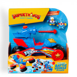 SUPERTHINGS S PLAYSET BATTLE VEHICLES POLICE