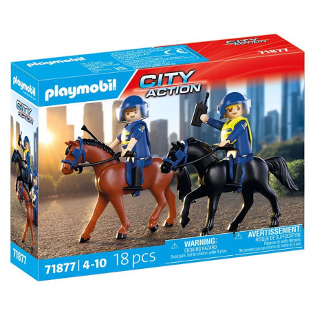 ACTION HEROES ESCUADRON POLICIAL A CABALLO