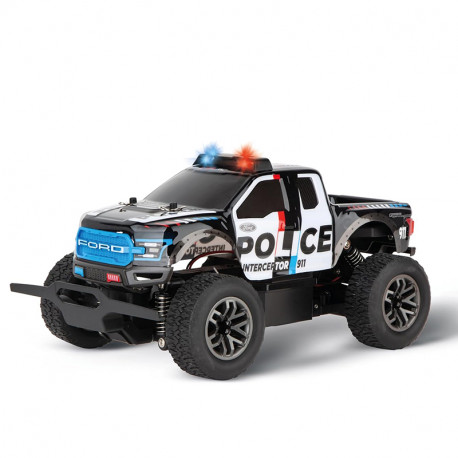 COCHE RC 1:18 FORD F-150 RAPTOR POLICE