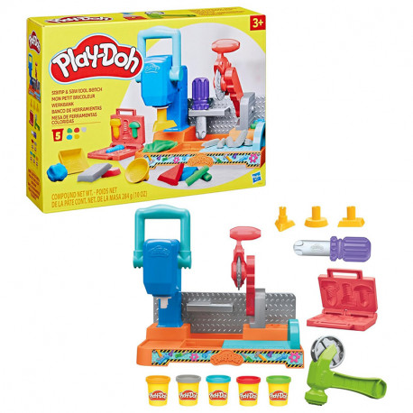 PLAYDOH BANCO DE HERRAMIENTAS