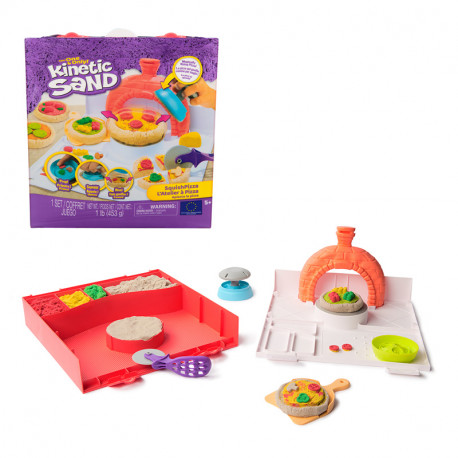 KINETIC SAND SQUISH PIZZA 