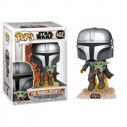 POP STAR WARS THE MANDALORIAN MANDO FLYING JET