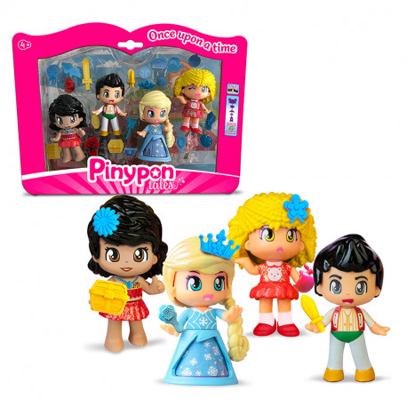 PINYPON SET DE 4 FIGURAS DE CUENTO