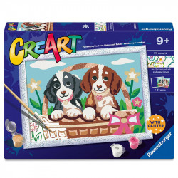 CREART SERIE D DIA DE PICNIC CON CACHORROS
