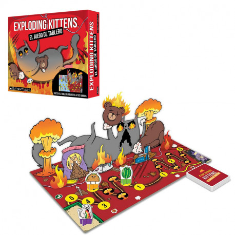EXPLODING KITTENS EL JUEGO DE TABLERO