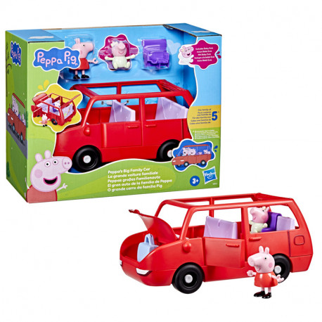 PEPPA PIG EL NUEVO AUTO ROJO DE LA FAMILIA