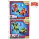 AVENGERS IRON MAN AND HIS AWESOME FRIENDS IRON HULK VEHICULOS Y ARMADURAS 2 EN 1