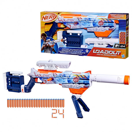 NERF LOAD OUT ARTIC ZEROSTRIKER