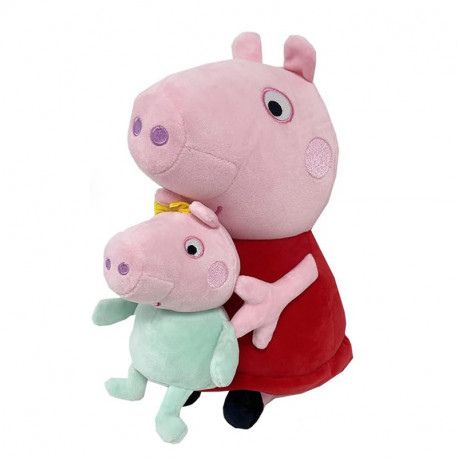 PEPPA PIG CON BEBE 33 CM 